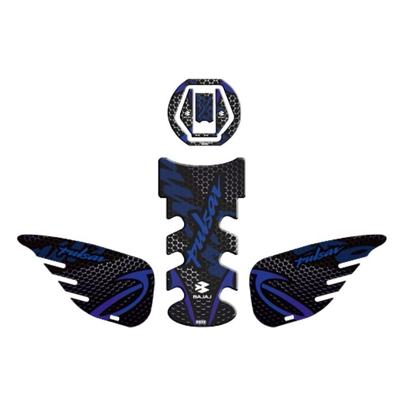 Bajaj Pulsar 2014 - 2024 Uyumlu Tank Pad Set 006