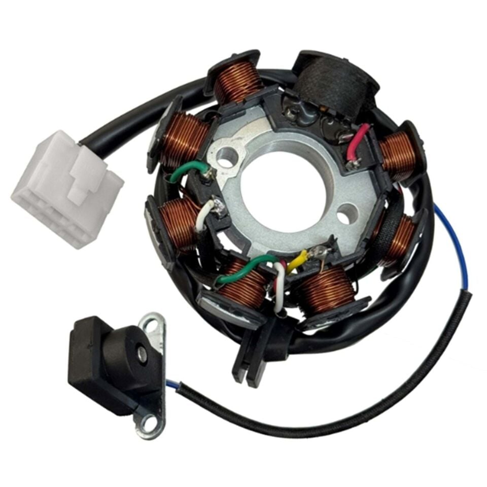 Kuba Statör 7+1 Bobin Kalın 5 Kablolu Sj 50 Pro İç 29-Dış 88