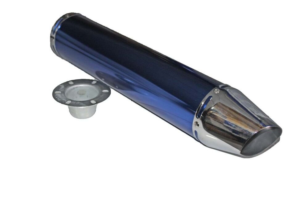 Racing Cg Egzoz Mavi Uzun Arka Kısım Abart