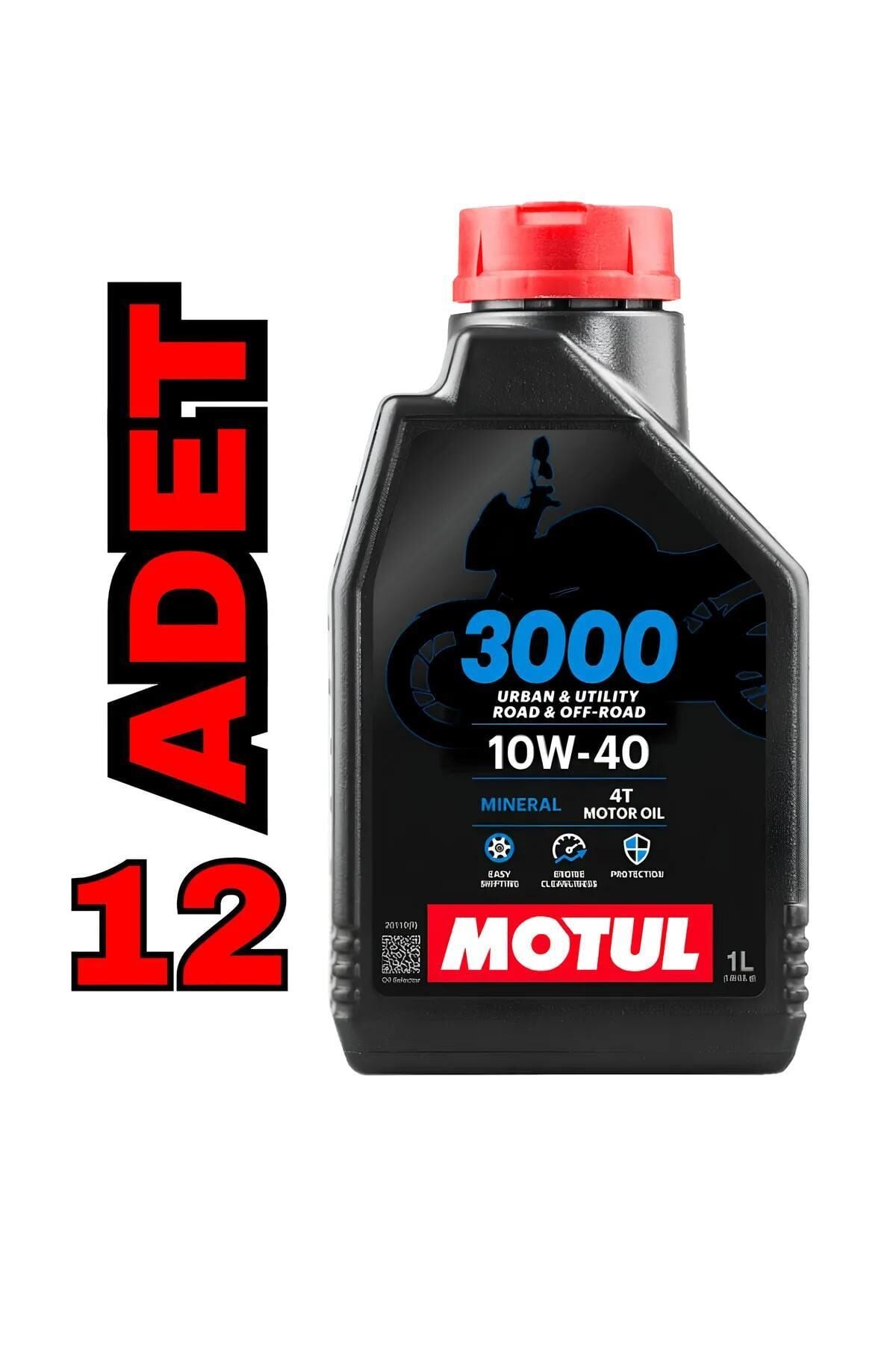 Motul Motor Yağı 10W40 (4 T -12li Koli) (3000)