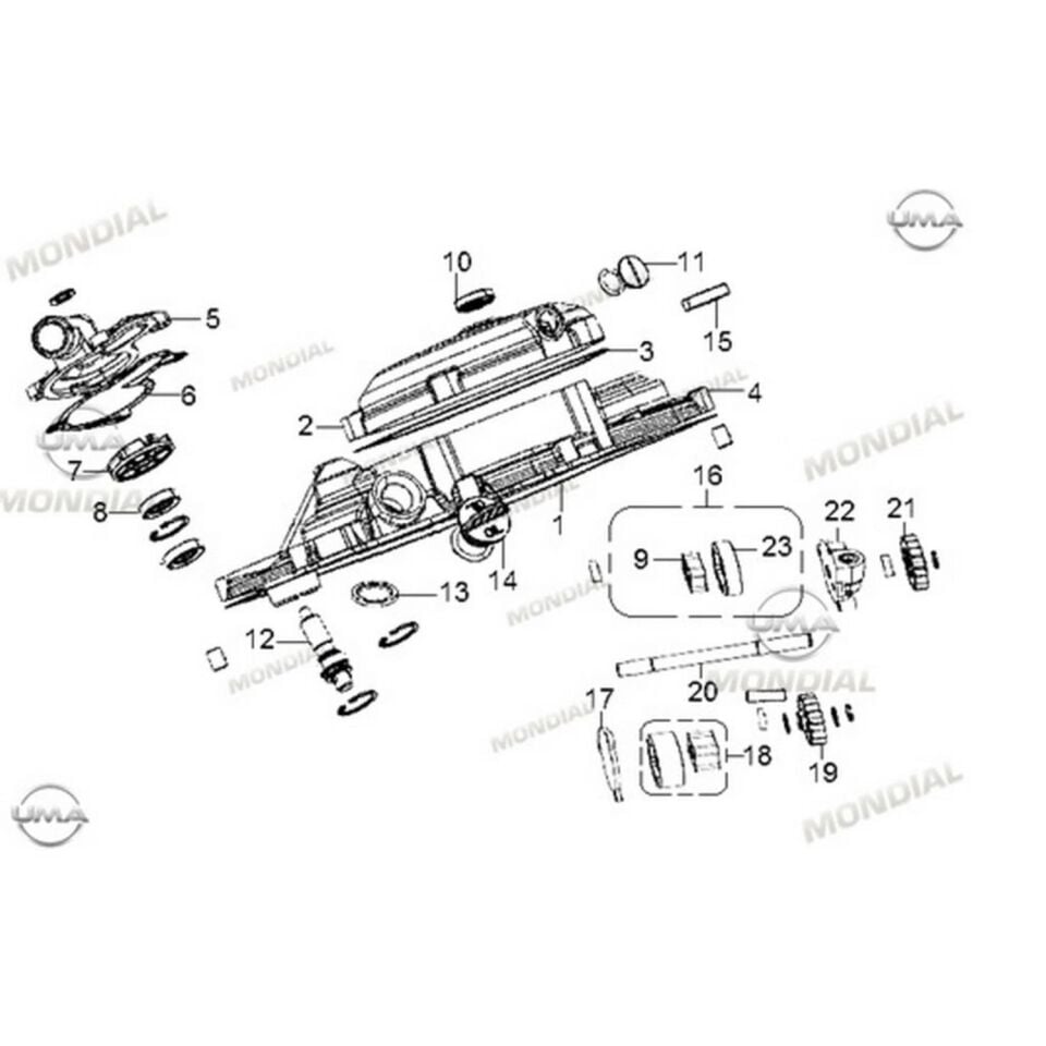 Rx3 Enduro Yağ Pompa Dış Rotoru Orj