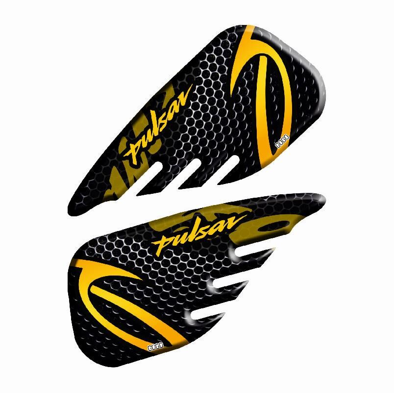 Bajaj Pulsar 2014 - 2024 Uyumlu Yan Pad 003