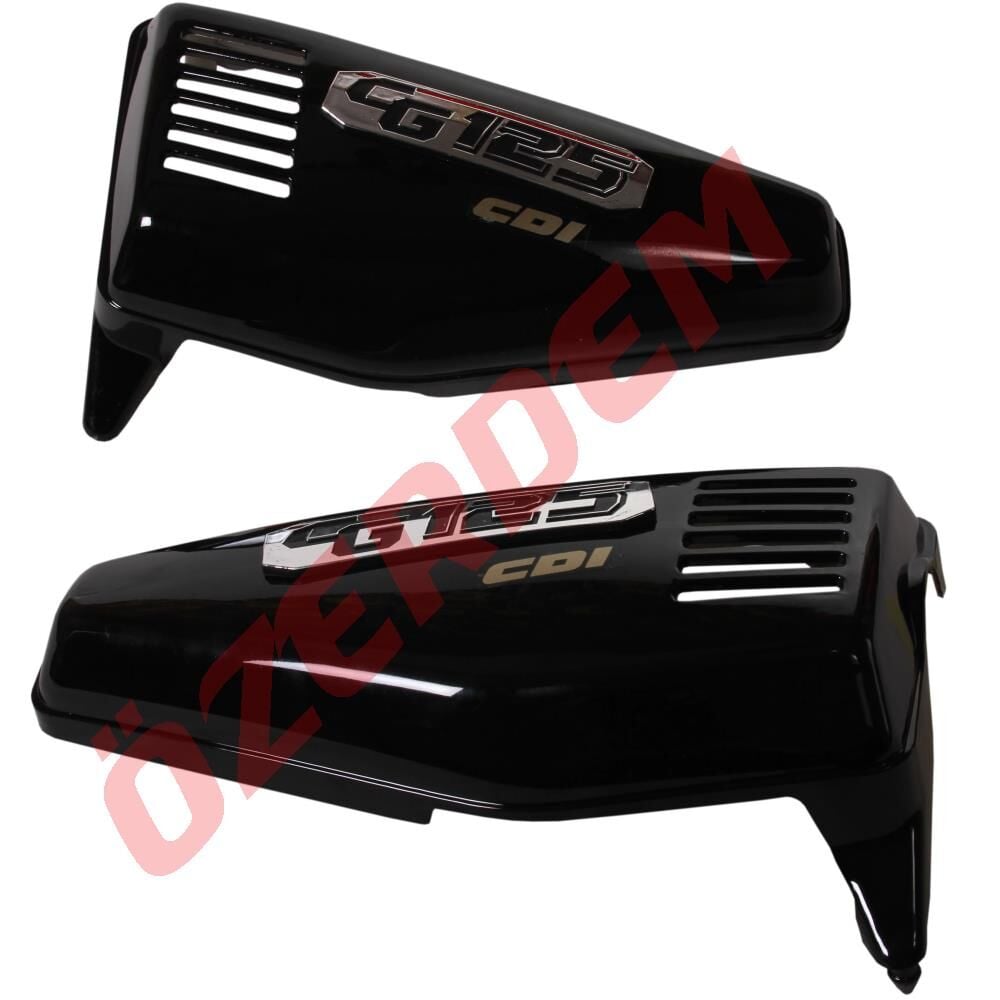 125 Cg Model Yan Kapak Siyah