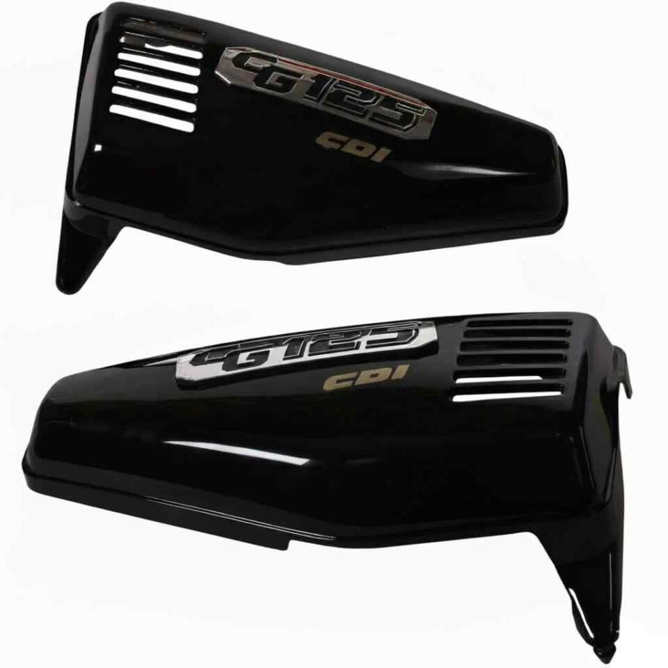 125 Cg Model Yan Kapak Siyah