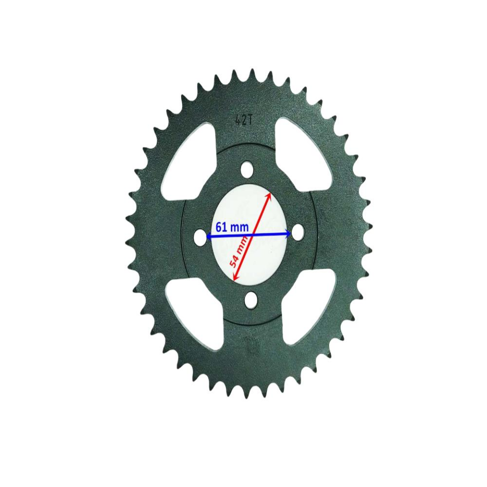 Cub Arka Dişli 428-42T İç 54 Mm Öm