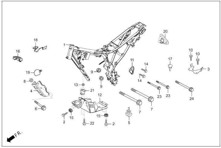 Hero X Pulse 200 4V (Xp E5) Motor Alt Muhafaza Orj ResimNo:12