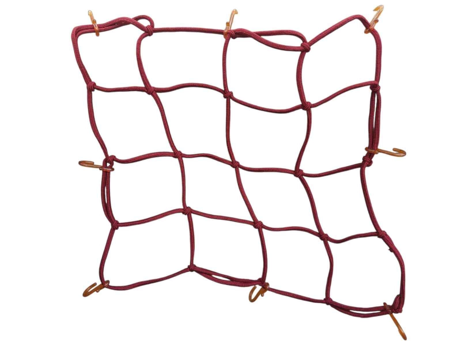 Bağaj Lastiği File 8 Kancalı Bordo 45X45 6 Mm