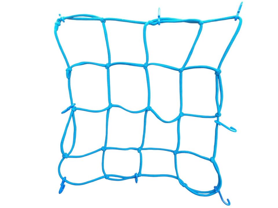 Bağaj Lastiği File 8 Kancalı Turkuaz 45X45 6 Mm