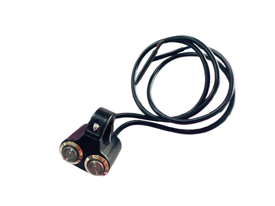 Sis Far Düğmesi Çiftli Gidon Bağlantılı