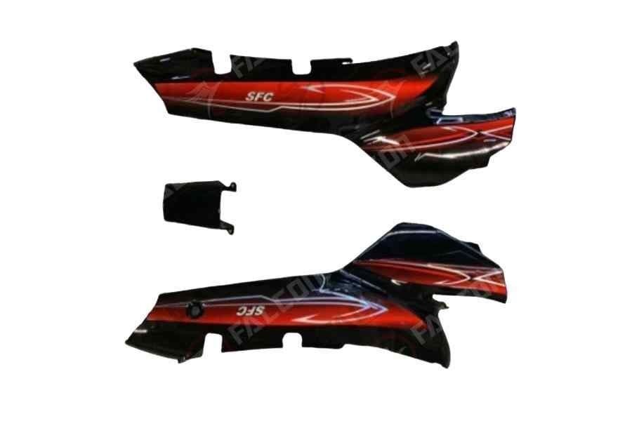 Mondial Sfc Sele Alt Karenaj Sağ Sol Takım Ve Birleştirici (Siyah)