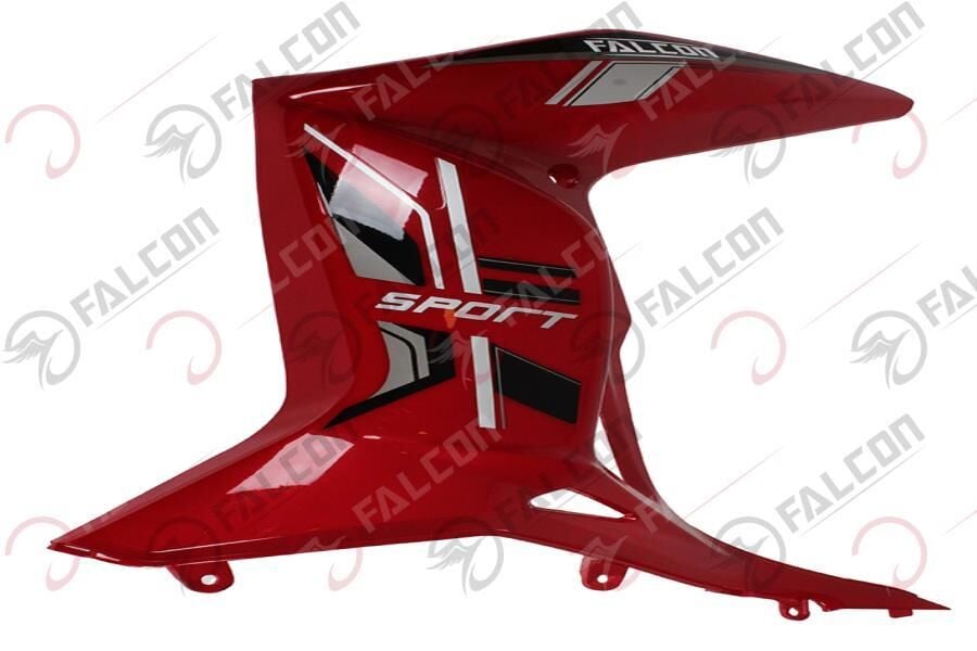 Falcon Dış Dizlik Sol Kırmızı-Master 50