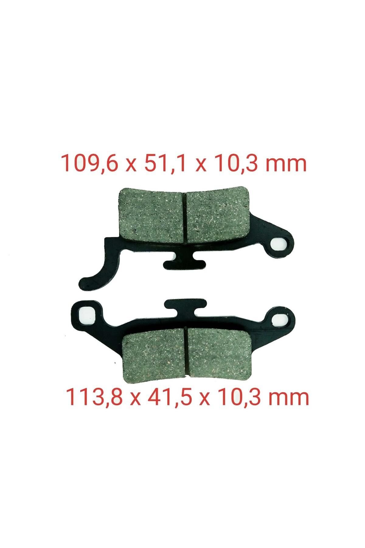 Ön Fren Disk Balatası Sfa492 (A) Bws 125 Xenter 150 Uyumlu