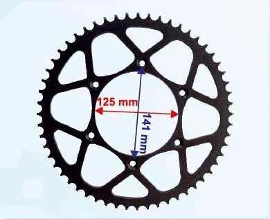 Cr125-250-Kx-Ktm Arka Dişli 520-56T İç 125X6 Delikli Ind