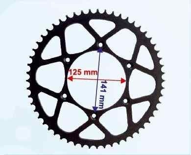Cr125-250-Kx-Ktm Arka Dişli 520-56T İç 125X6 Delikli Ind
