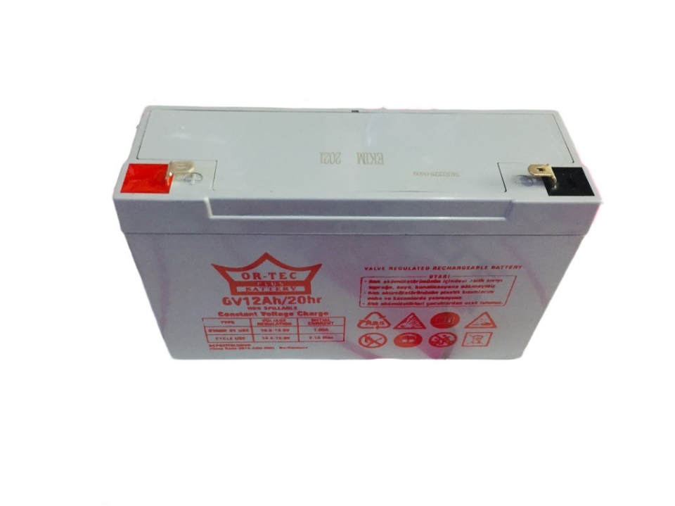 Akü 6-12 Şarzlı Araba