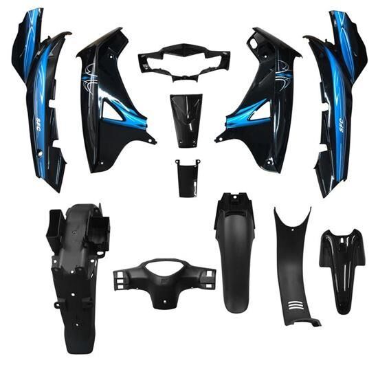 Mondial Kaporta Set Sıyah 12 Parça Sfc 50-100