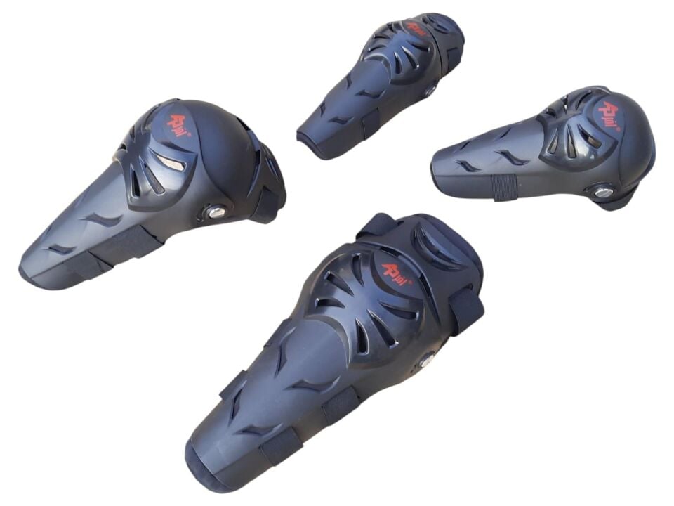 Motosiklet Dizlik Ve Dirseklik Mafsallı 4 Lü Set