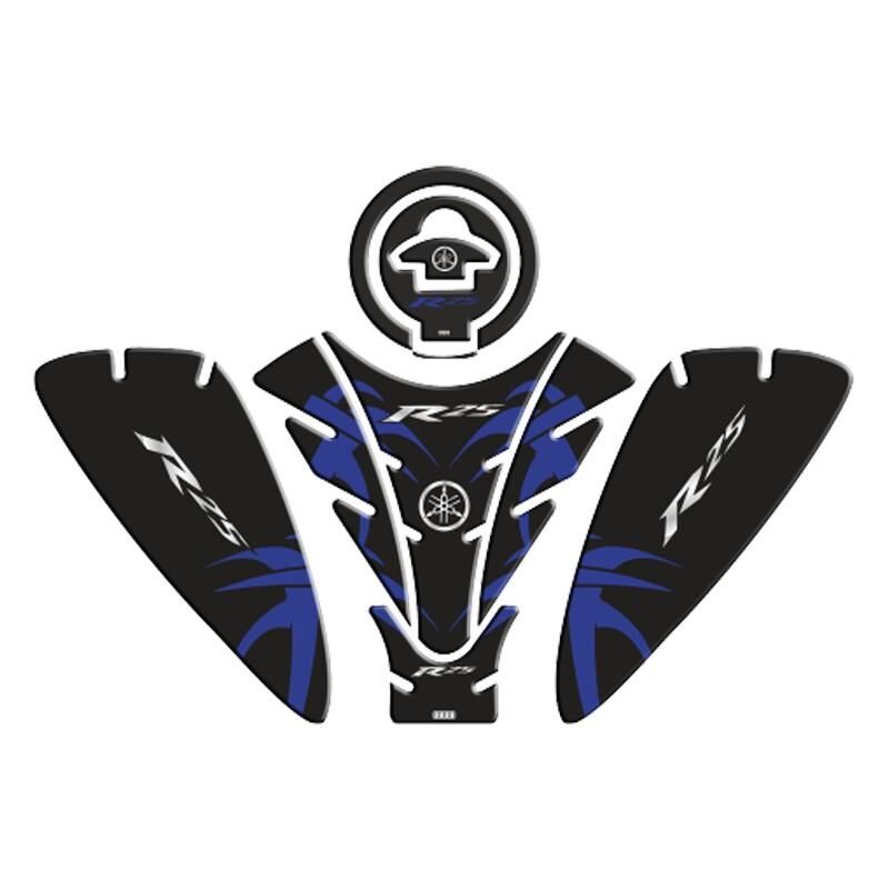 Yamaha R25 2019 - 2024 Uyumlu Tank Pad Set 005
