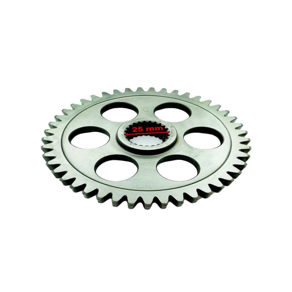 Apachi Şanzıman Dişlisi 45T İç 25X24 Frezeli 6 Delikli Öm