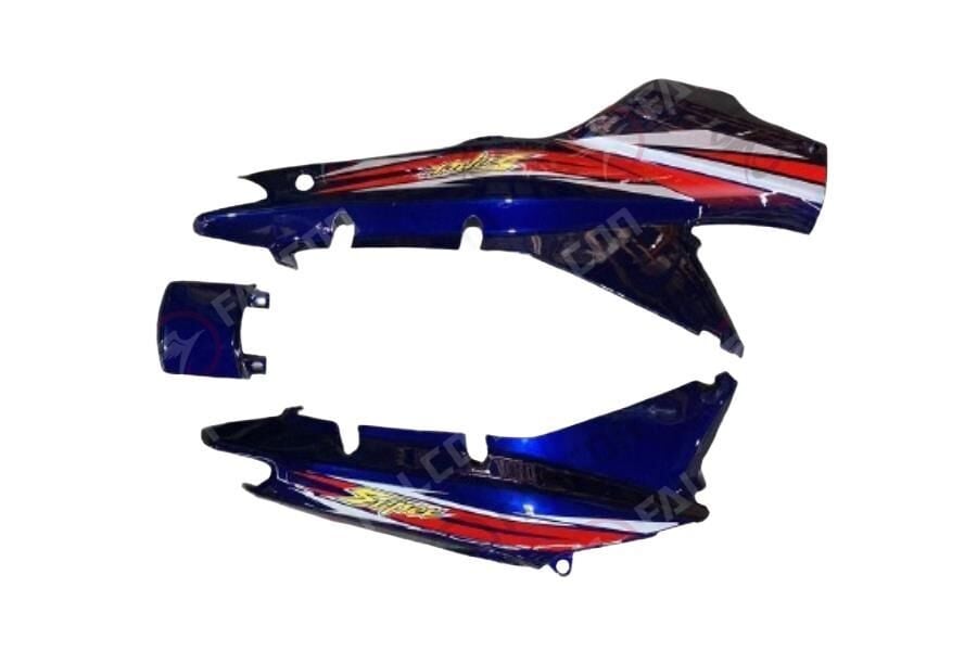 Falcon Magic Sele Alt Sağ Sol Akü Kapağı Ve Birleştirici Kapak (Mavi)