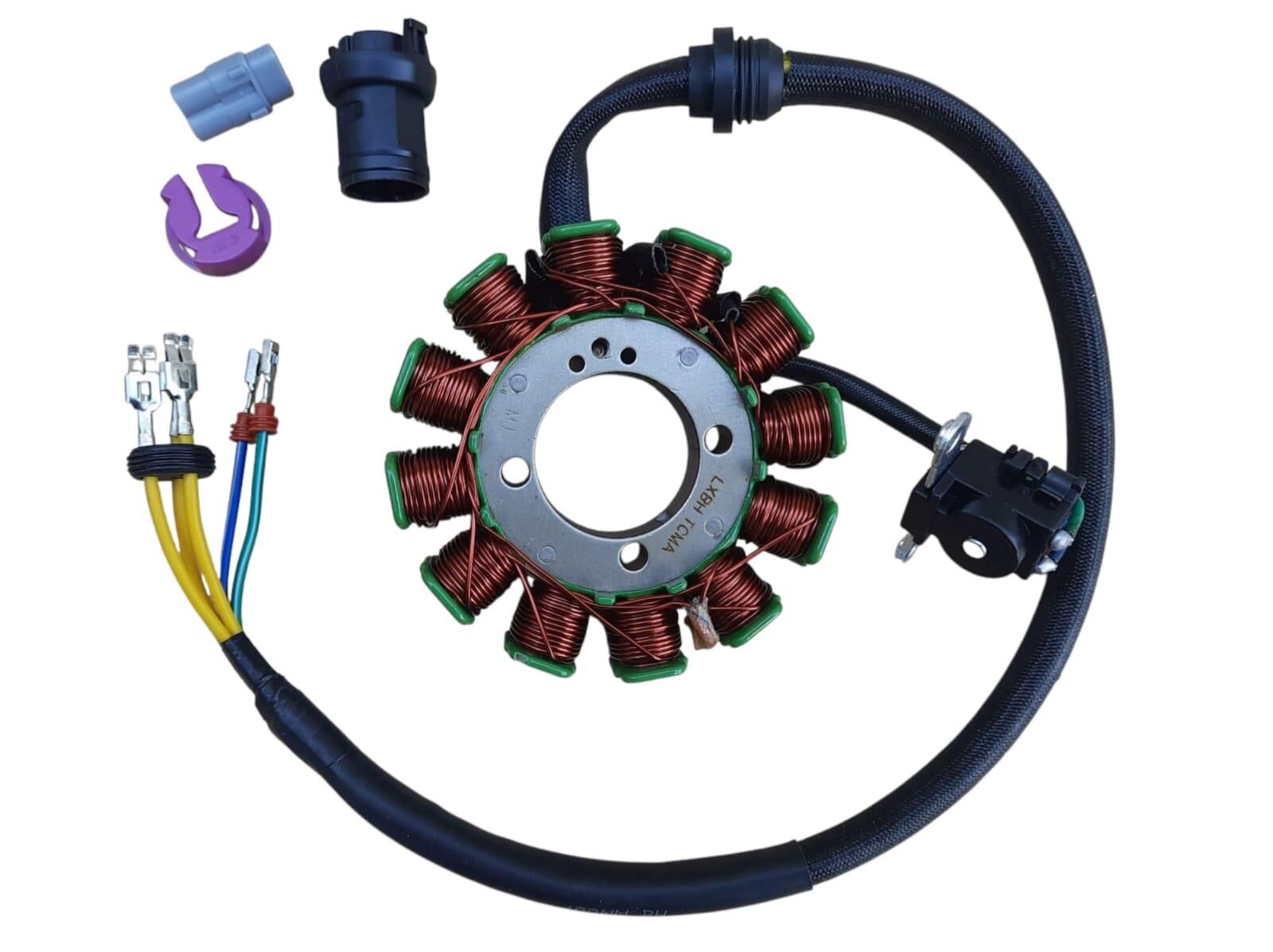 Mondial Atv Lx200-Au Kayo Statör 12 Li Kalın Yuvarlak Lastikli Orj