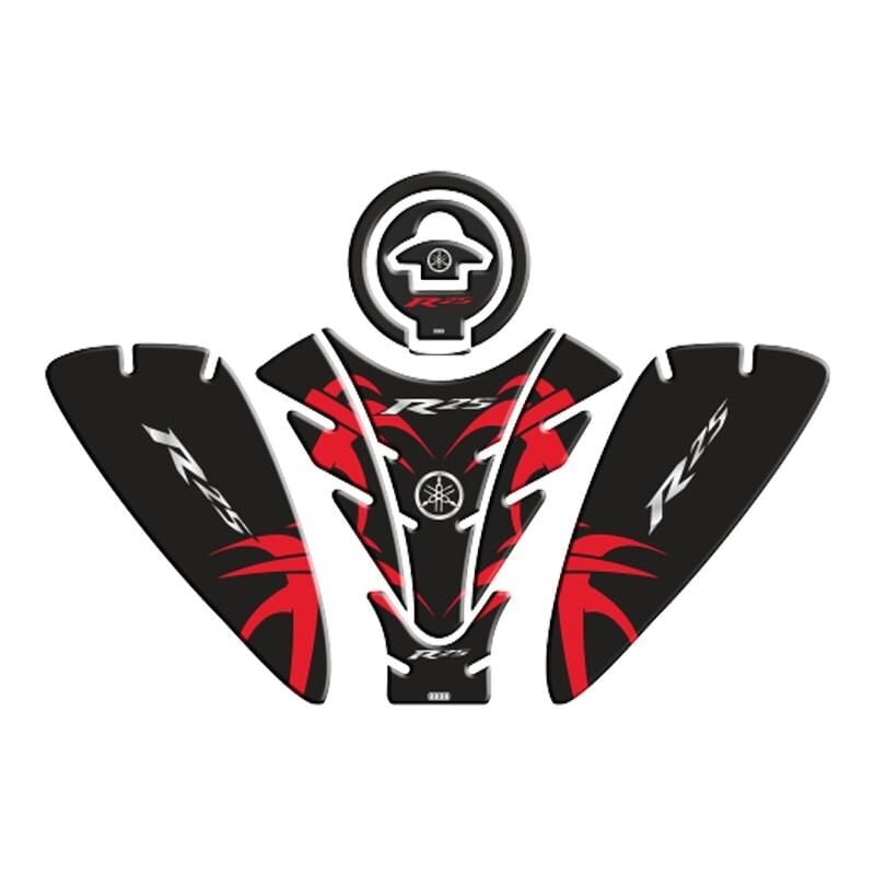 Yamaha R25 2019 - 2024 Uyumlu Tank Pad Set 006