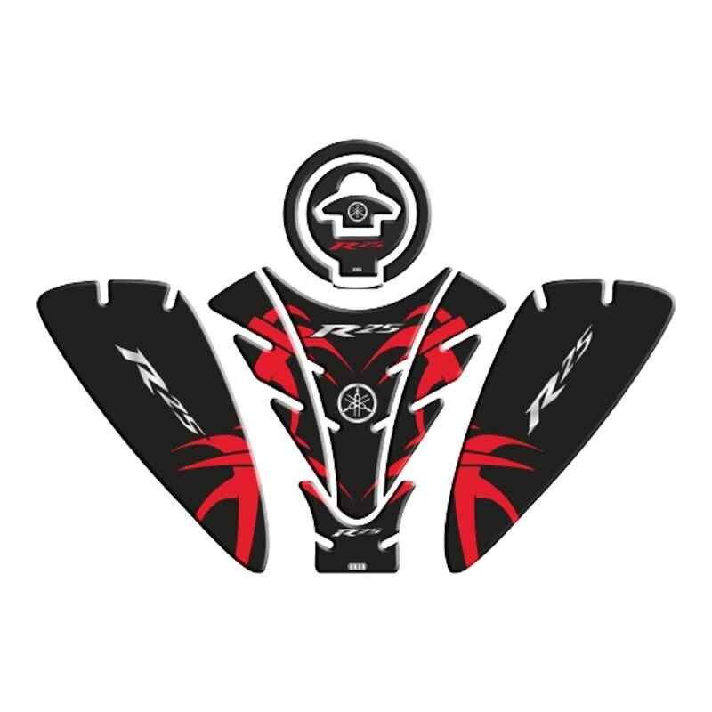 Yamaha R25 2019 - 2024 Uyumlu Tank Pad Set 006