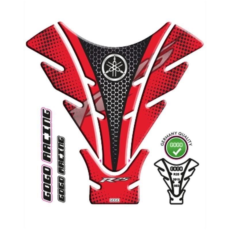 Yamaha R25 2019 - 2024 Uyumlu Tank Pad 003