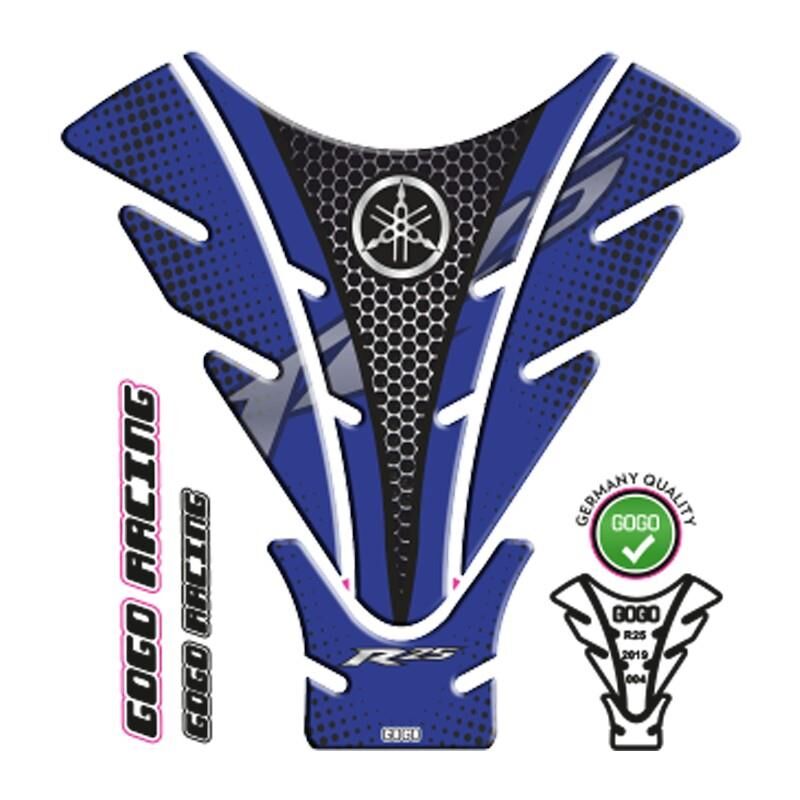 Yamaha R25 2019 - 2024 Uyumlu Tank Pad 004