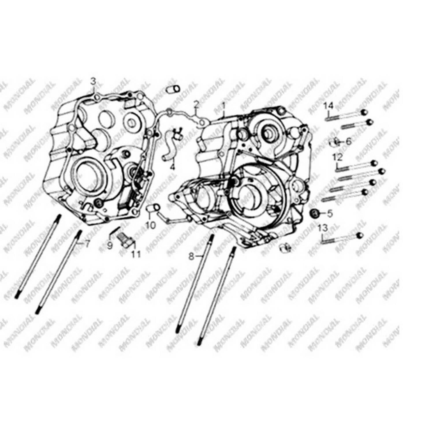 Sfs 100 Krank Kutusu Sağ Orj