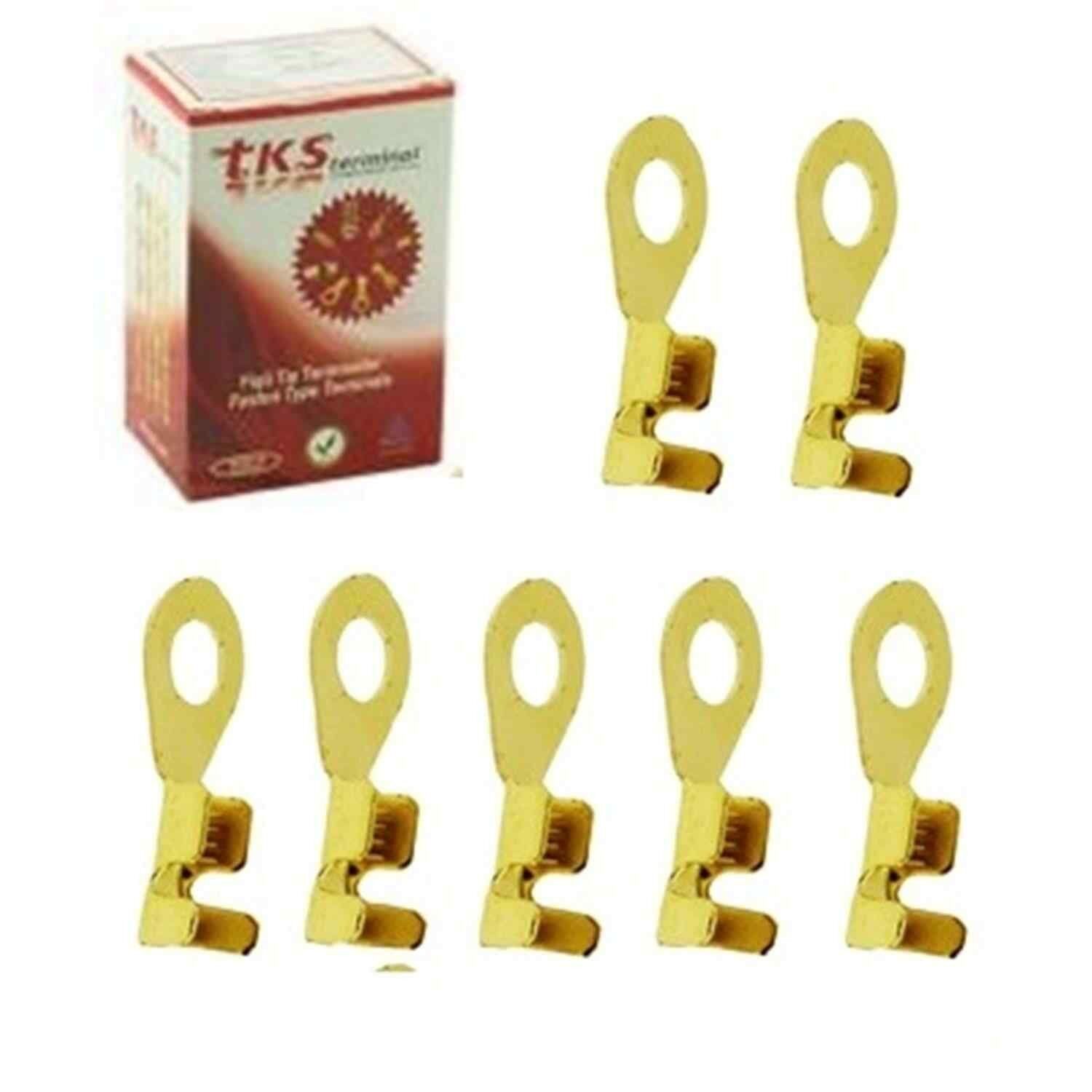 Yuvarlak Fiş 6 Mm(Sarı Kablo Başlığı)(1 ADET)