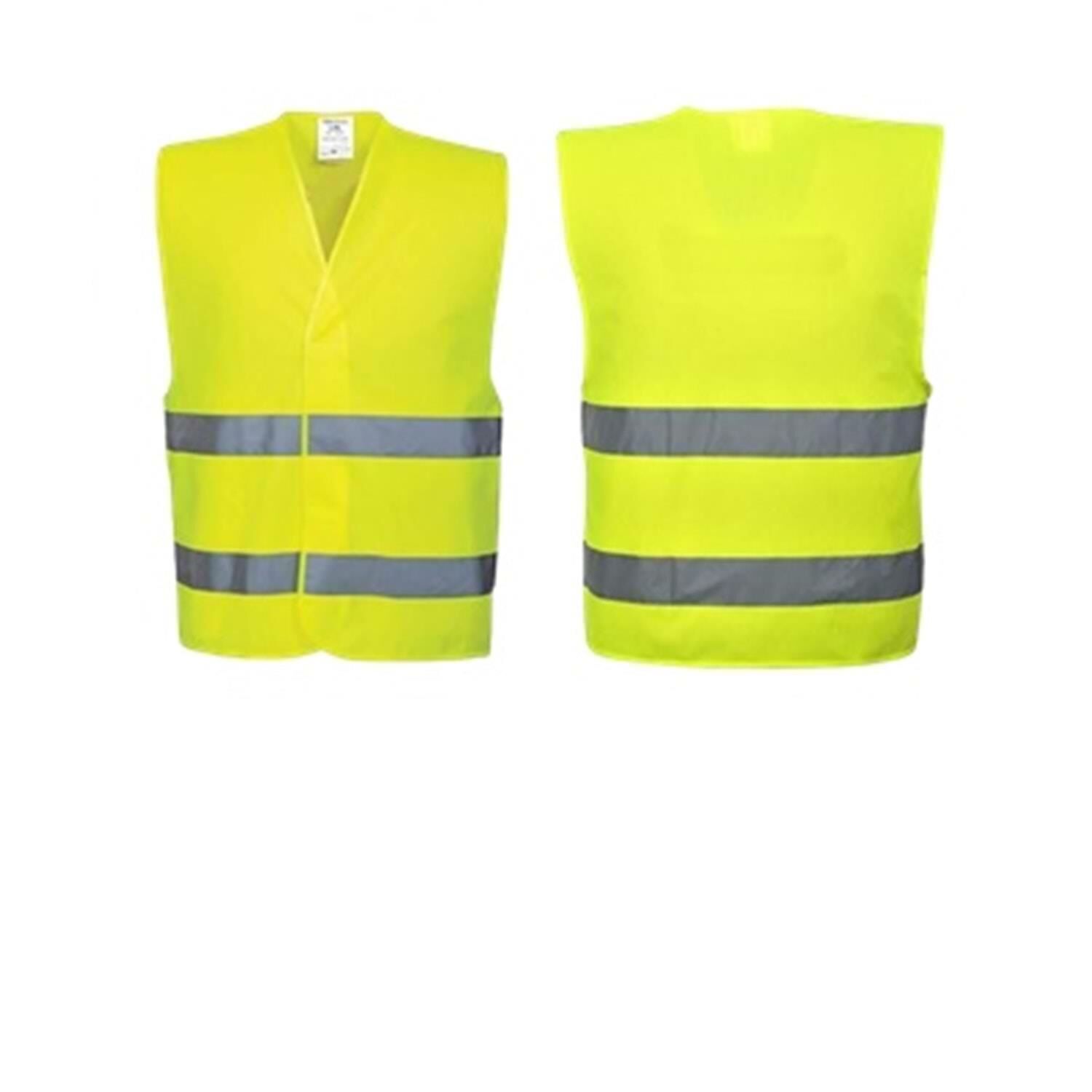 İkaz Yelegi Çırtlı Reflektörlü Sarı