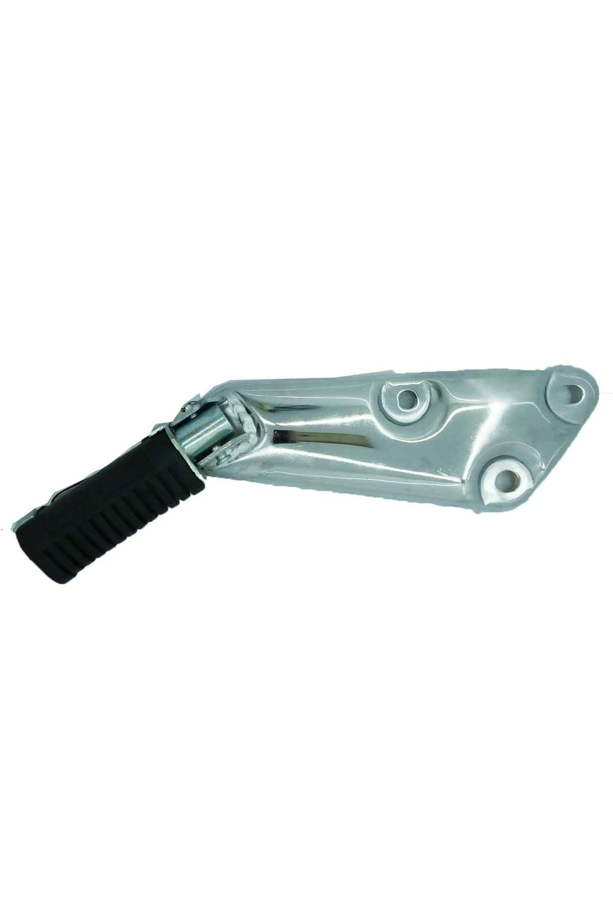 Asya Cub 110-8 Arka Basamak Sol Komple Metal Nikel