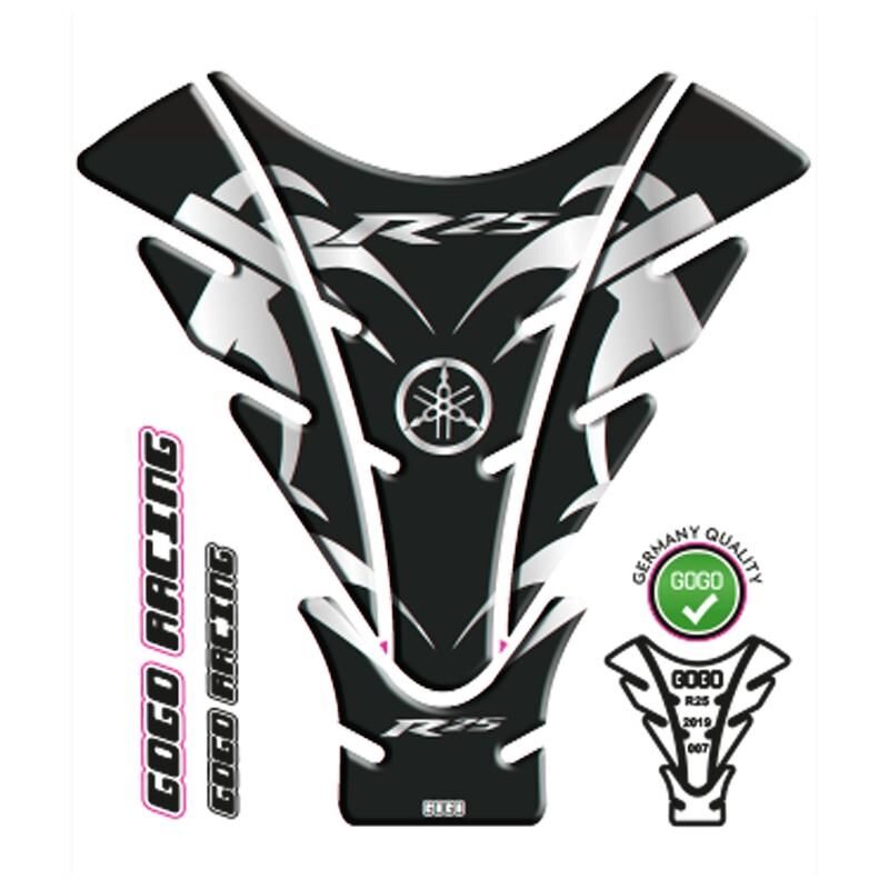 Yamaha R25 2019 - 2024 Uyumlu Tank Pad 007