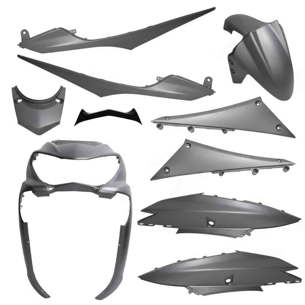 Rks Newlight 125 Kaporta Seti 10 Parça Gri