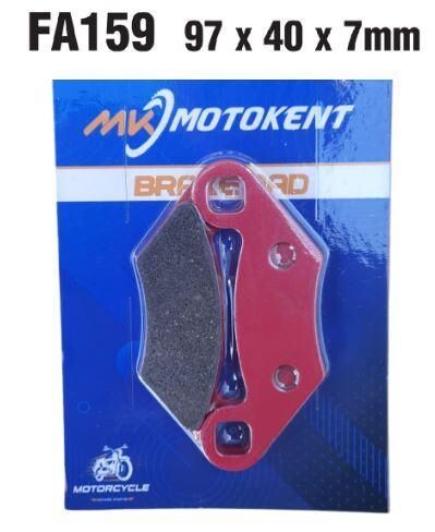 Atv Ön Fren Disk Balatası Fa 159