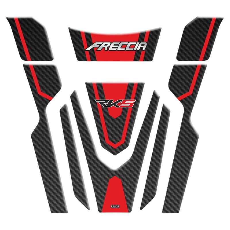 Rks Freccia 150 Cc 2022 - 2024 Uyumlu Tank Pad Set 005