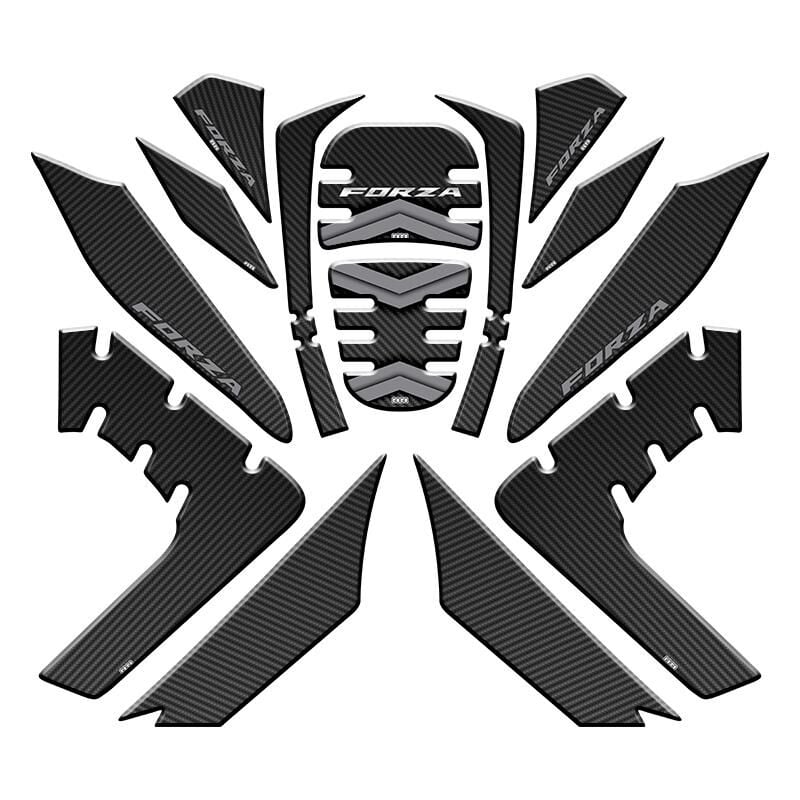 Honda Forza 2021 - 2024 Uyumlu Tank Pad Set 008