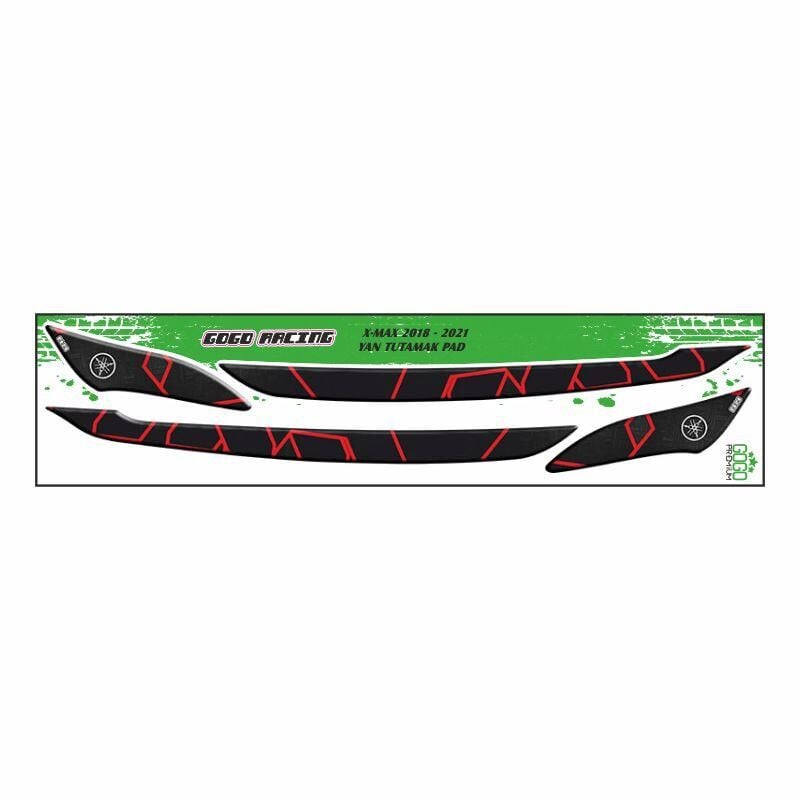 Yamaha Xmax 2018 - 2024 Uyumlu Yan Tutamak Pad 005