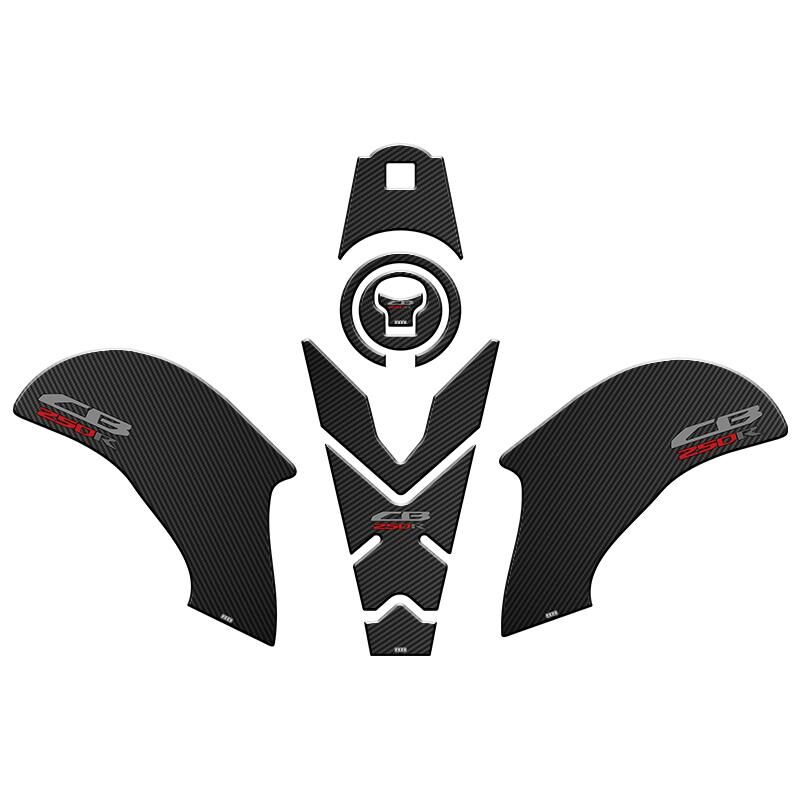 Honda Cb250R 2018 - 2023 Uyumlu Tank Pad Set 004