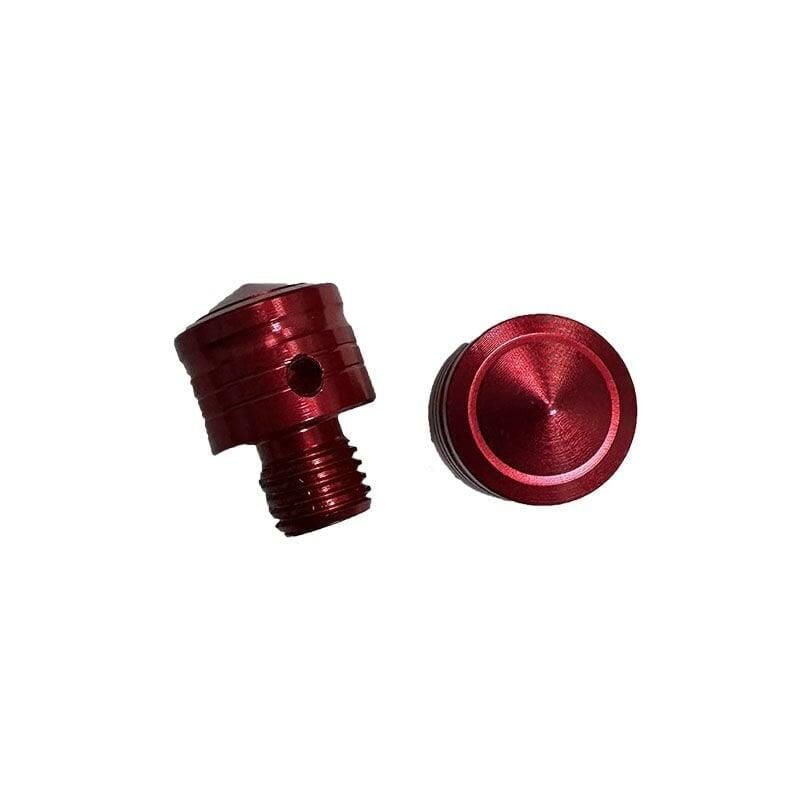10 Mm Kırmızı Vida Tapası - Ayna Delik Tıkacı Vidası