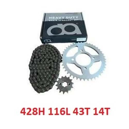 Tvs Ön Dişli+Arka Dişli+Zincir Set Apache Rtr 200 428H-116L-43-14