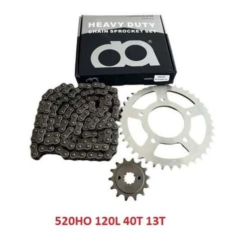 Cf Moto Ön Dişli+Arka Dişli+Zincir Set 250Nk 520Ho-120L-40-13