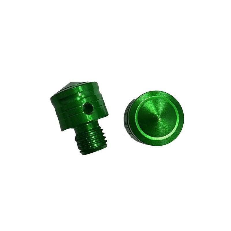 10 Mm Yeşil Vida Tapası - Ayna Delik Tıkacı Vidası