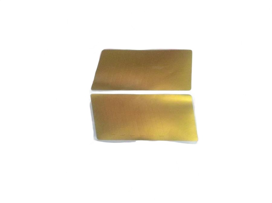 Cg 125 Yan Kapak Sticker Gold