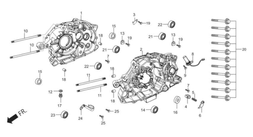 Hero Ignitor125 (Igntr125) Braket Orj ResimNo:6