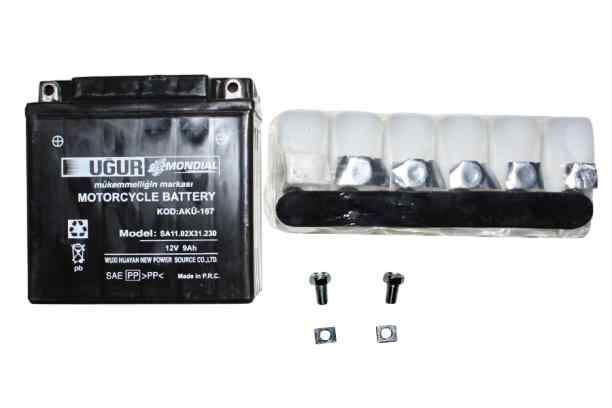 Mondıal Z-One Aku 12V 9A (136X76X132/3Kg) Orijinal