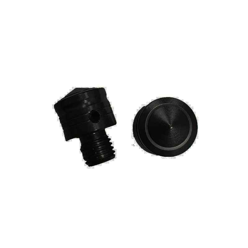 10 Mm Siyah Vida Tapası - Ayna Delik Tıkacı Vidası