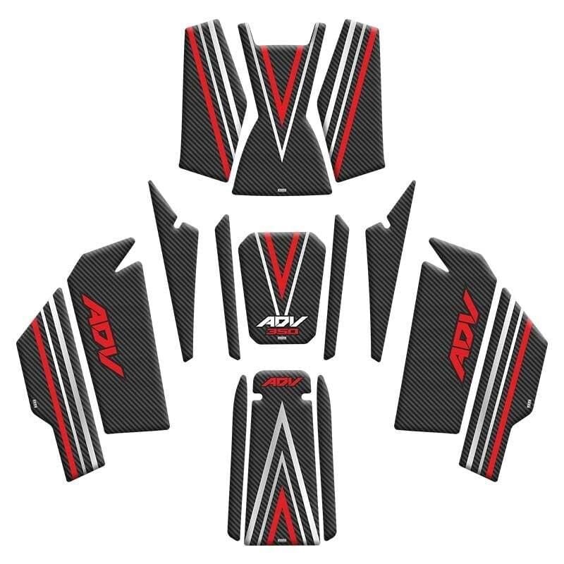 Honda Adv 350 2023-2025 Uyumlu Tank Pad Set 003