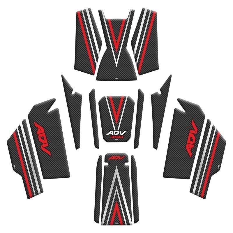 Honda Adv 350 2023-2025 Uyumlu Tank Pad Set 003